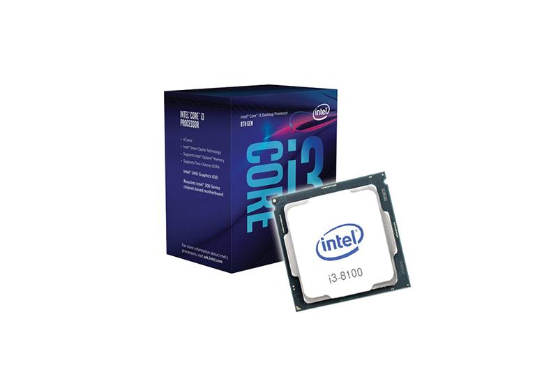 CPU Intel Core I3-8100 (6MB Smart Cache, 3.60GHz)