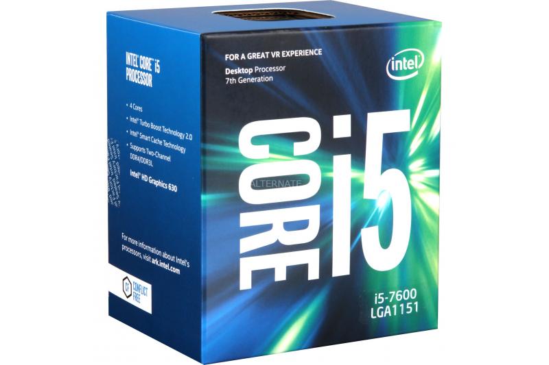 CPU Intel Core i5-7600 (4C/4T, 3.50GHz - 4.10GHz, 6MB Smart Cache)