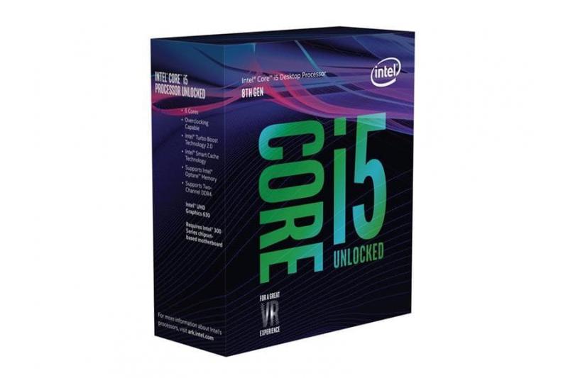 CPU Intel Core i5-8600K (6C/6T, 3.60GHz - 4.30GHz, 9MB Smart Cache)