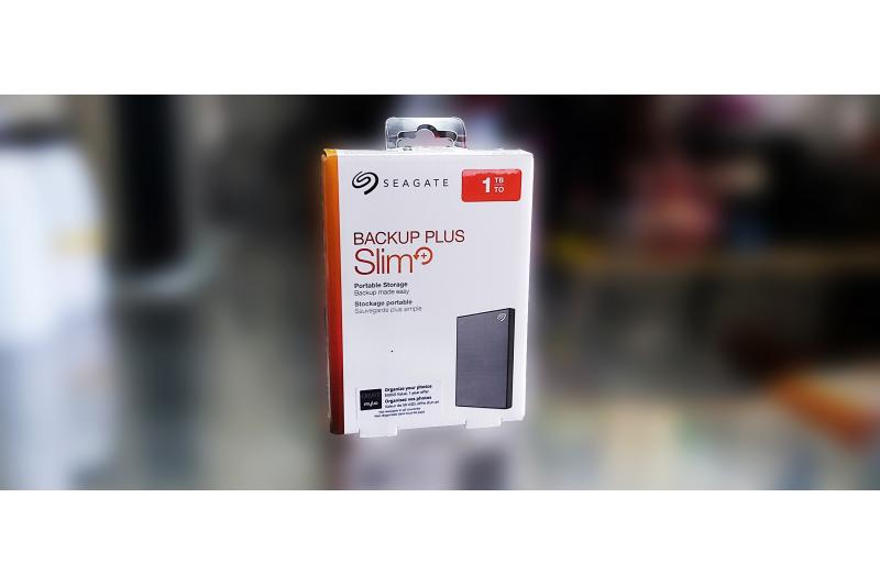 Ổ cứng HDD - SEAGATE Backup Plus Slim 1TB (Tặng kèm túi vải)