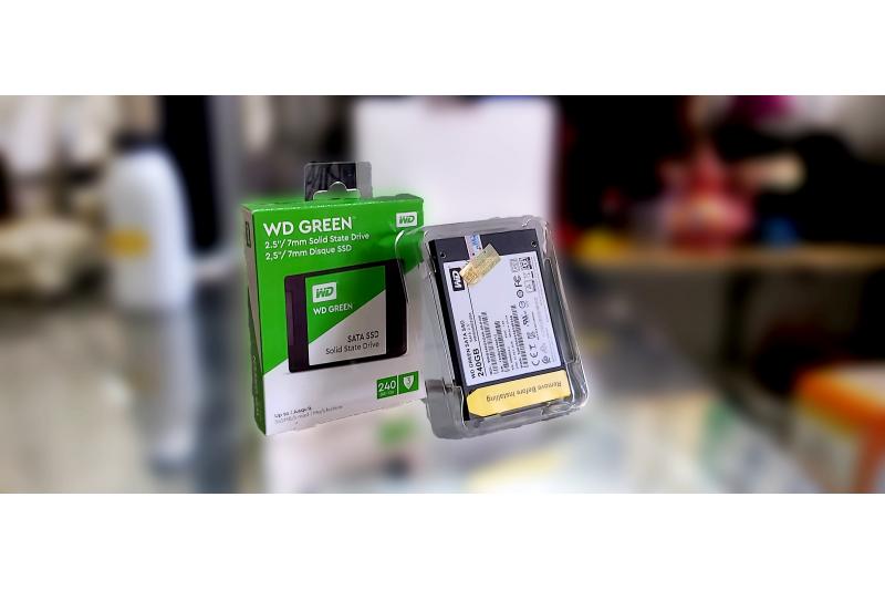 Ổ cứng SSD - Western Digital GREEN 240GB SATA 3 - WDS240G2G0A